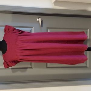 Banana Republic Wine Red Tent Dress